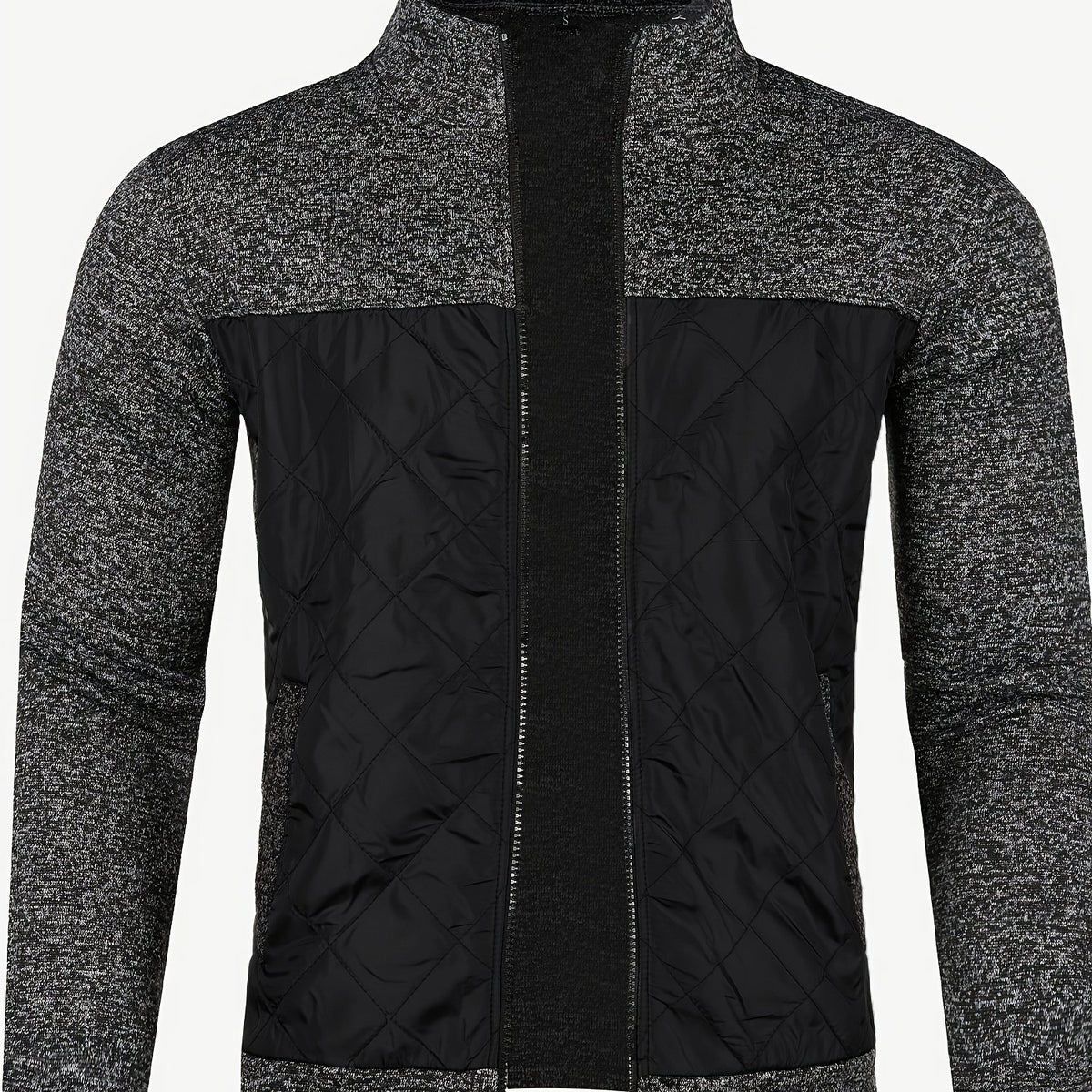 LAURENT MONACO | VESTE À COL HAUT ET FERMETURE ÉCLAIR POUR HOMMES