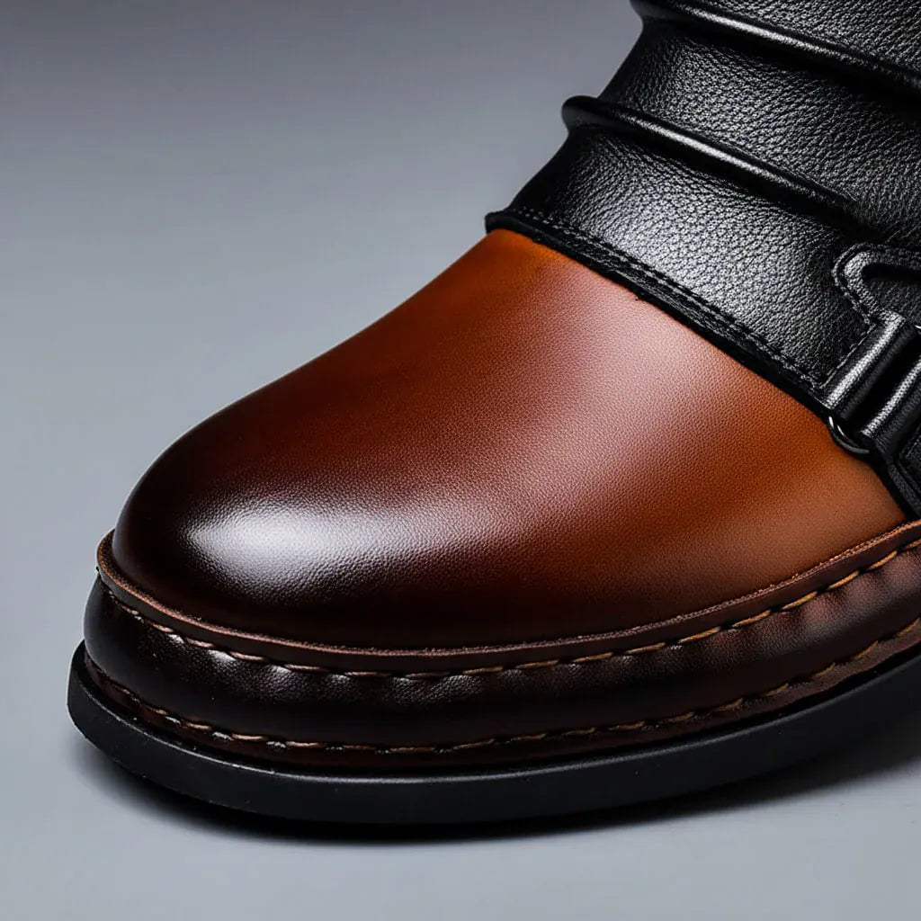 LAURENT MONACO | BOTTINES FRONCÉES POUR HOMMES