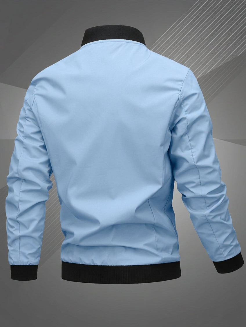 LAURENT MONACO | VESTE DE BASEBALL BRODÉE POUR HOMMES