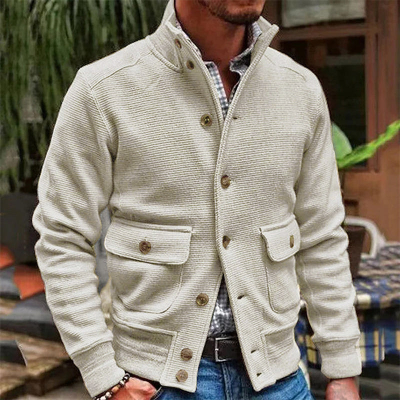 LAURENT MONACO | VESTE COL MONTANT POUR HOMME