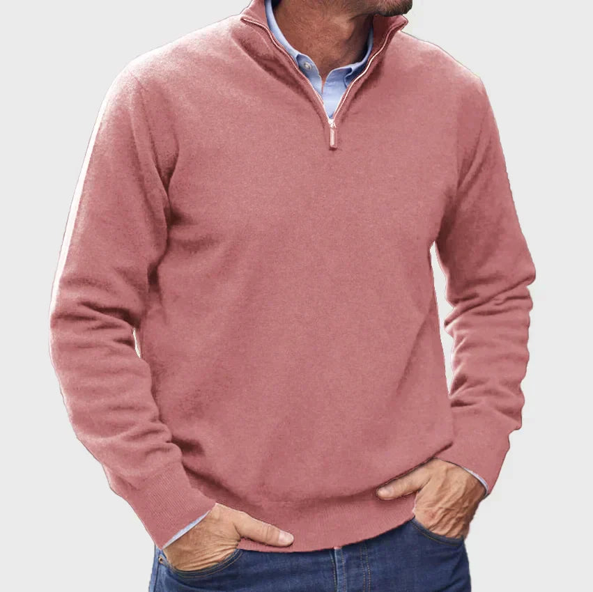 LAURENT MONACO | PULL AVEC ZIP POUR HOMME