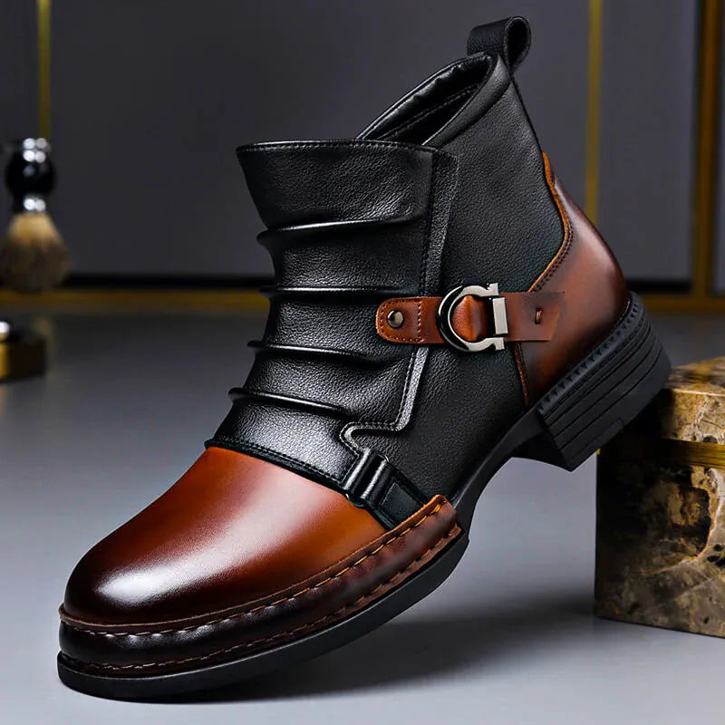 LAURENT MONACO | BOTTINES FRONCÉES POUR HOMMES