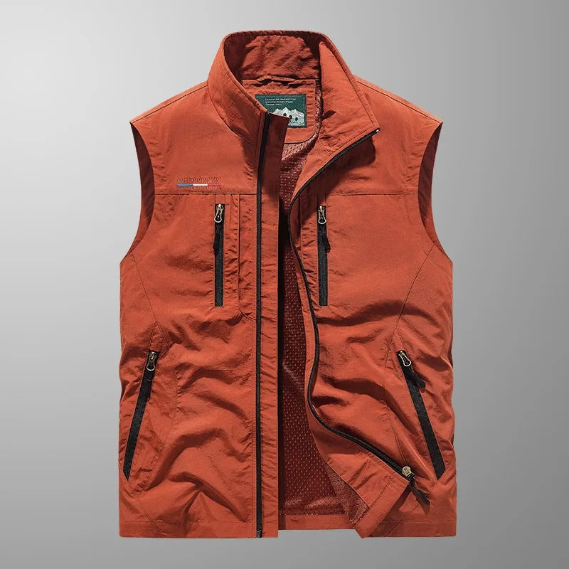 LAURENT MONACO | GILET DE PLEIN AIR CLASSIQUE POUR HOMME