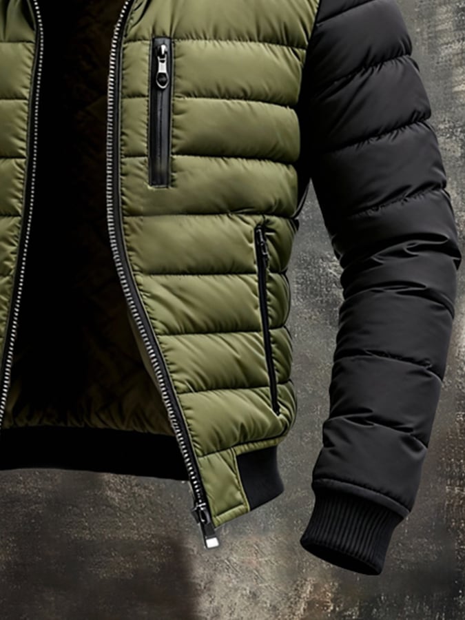 LAURENT MONACO | VESTE MATELASSÉE ZIPPÉE POUR HOMME