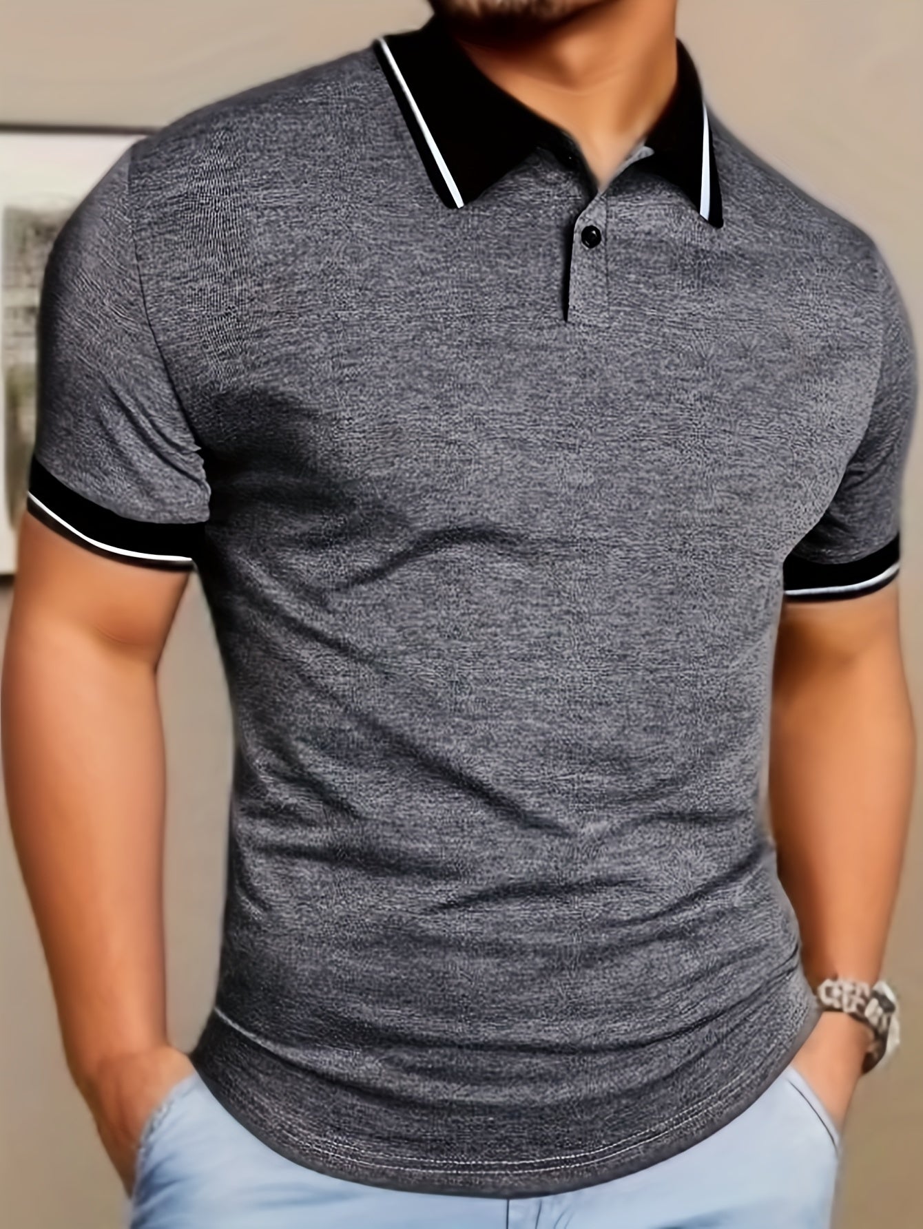 LAURENT MONACO | CHEMISE D'ÉTÉ MODERNE POUR HOMMES