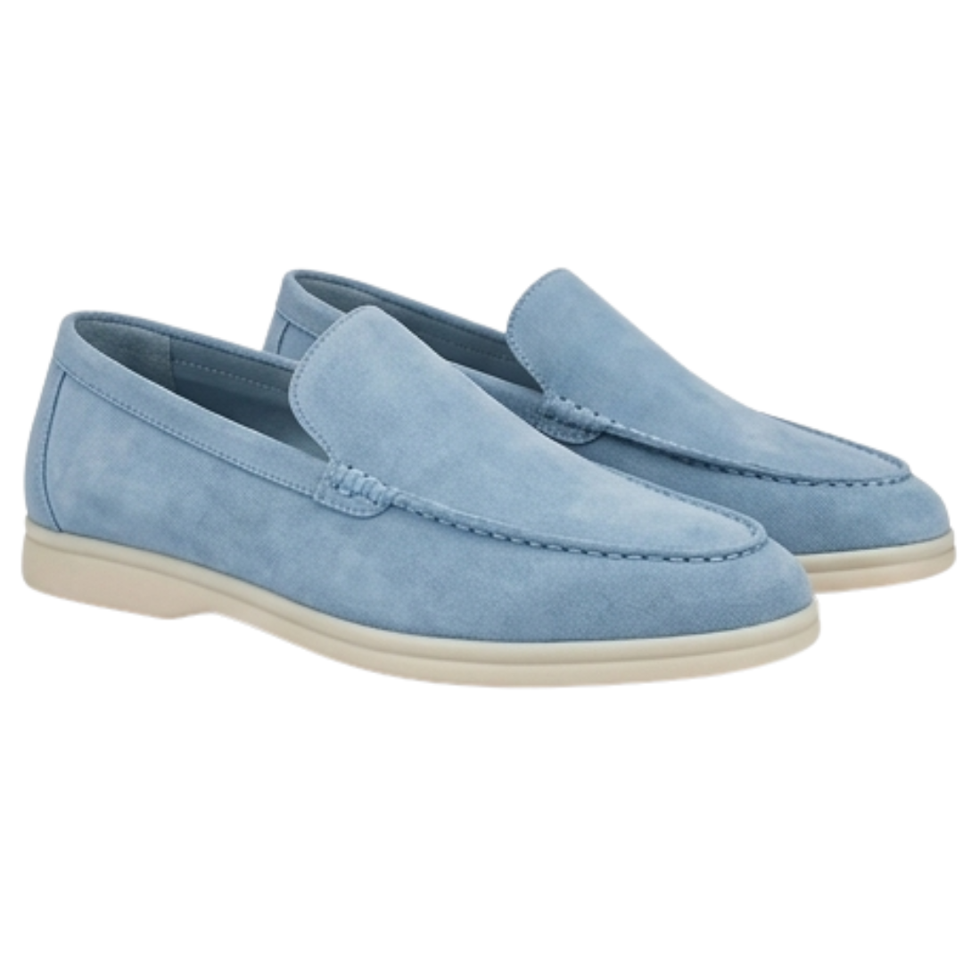 LAURENT MONACO | MOCCASINS EN DAIM CLASSIQUES POUR HOMMES