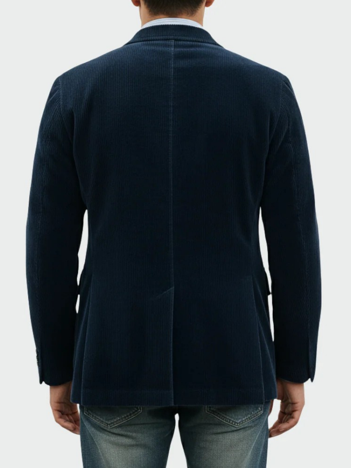 LAURENT MONACO | ENSEMBLE LE BLAZER RAFFINÉ EN VELOURS CÔTELÉ POUR HOMME