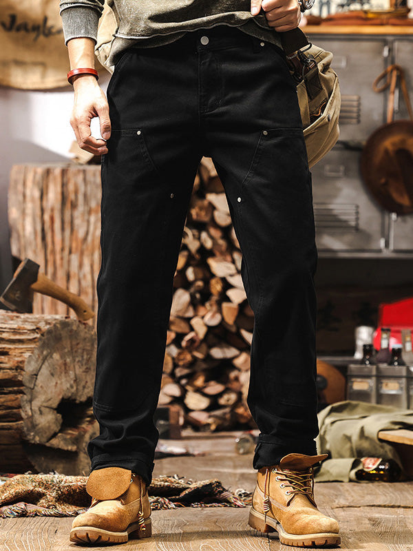 LAURENT MONACO | PANTALON EN COTON UTILE POUR HOMME