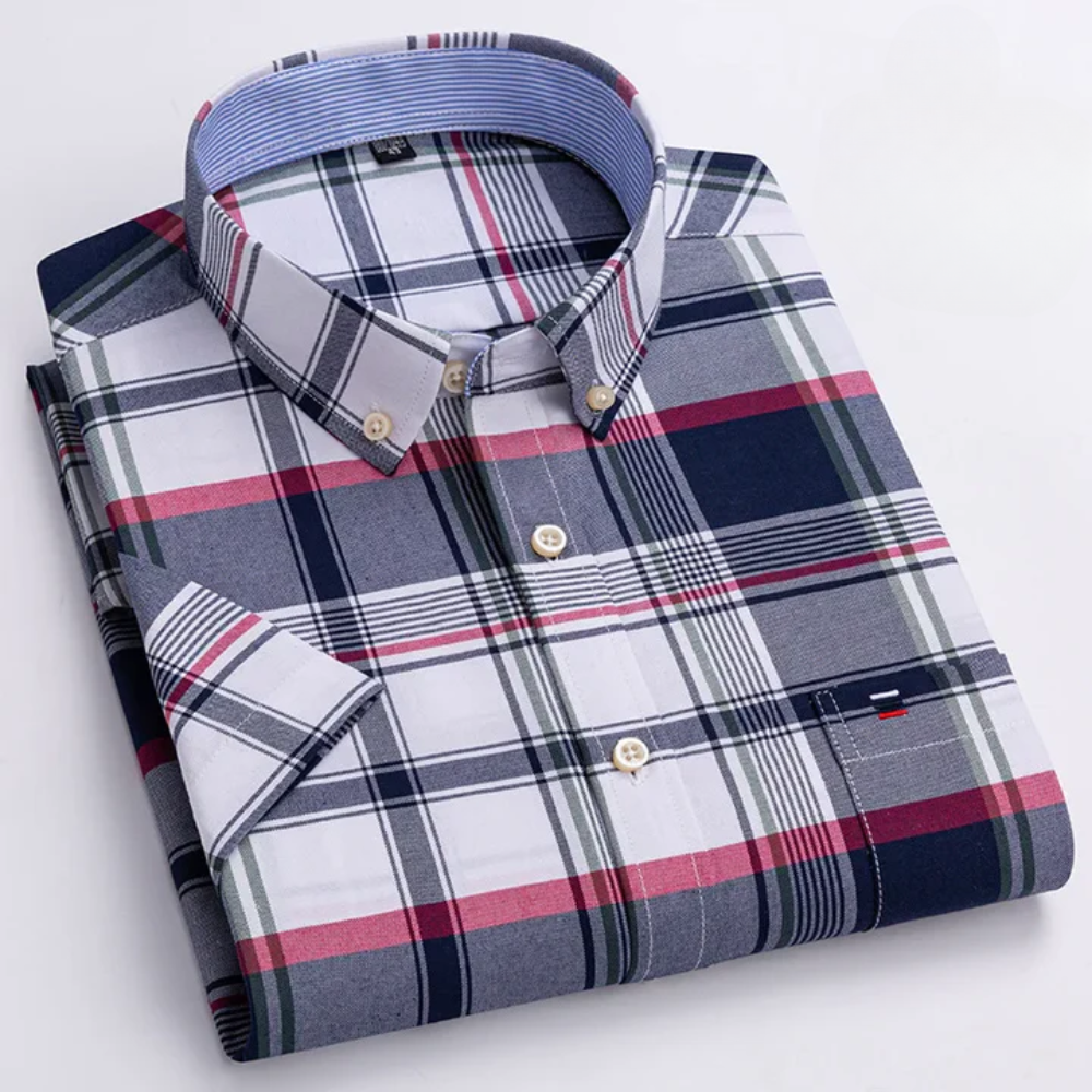 LAURENT MONACO | CHEMISE À BOUTONS À MOTIFS POUR HOMMES