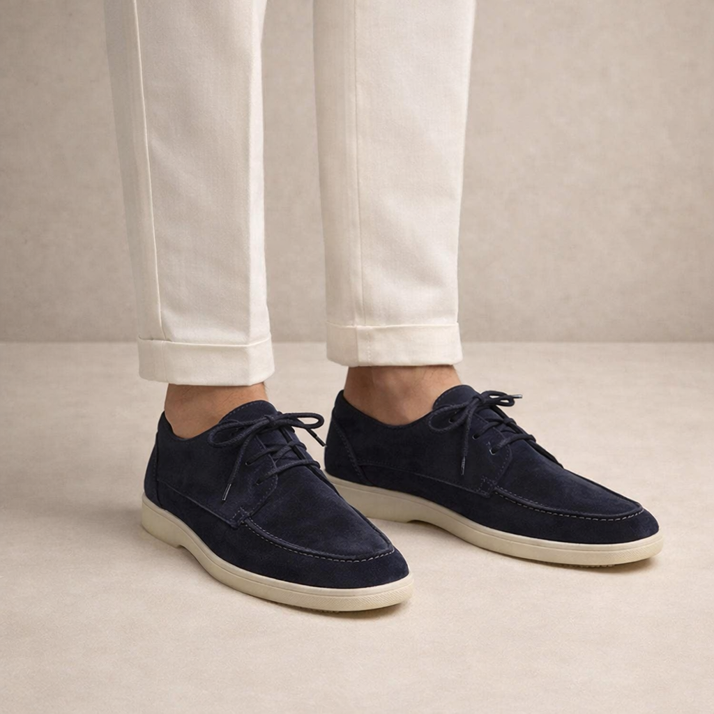LAURENT MONACO | MOCASSINS À LACETS CLASSIQUES POUR HOMMES