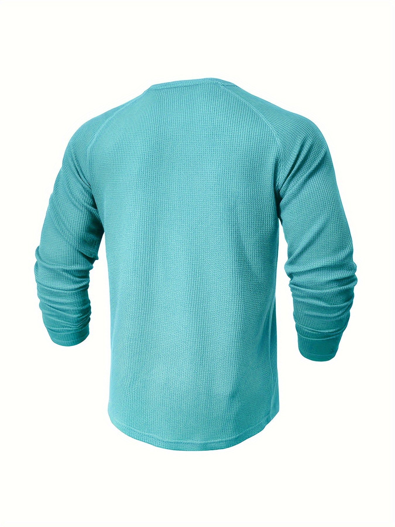 LAURENT MONACO | T-SHIRT HENLEY TEXTURÉ POUR HOMMES
