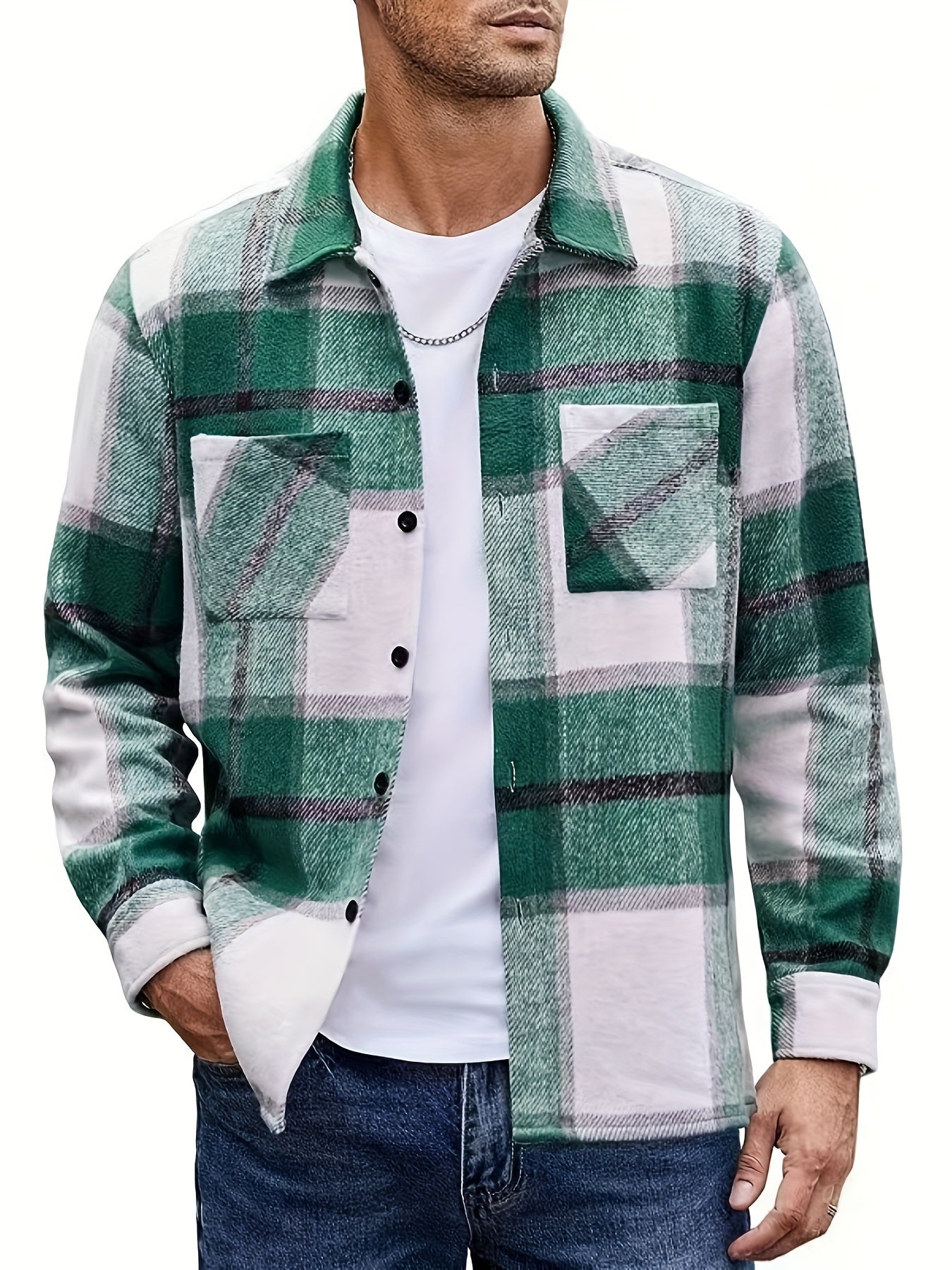 LAURENT MONACO | CHEMISE À CARREAUX HIGHLAND POUR HOMMES