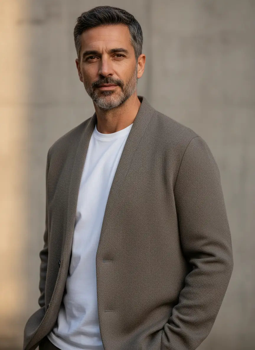 LAURENT MONACO | BLAZER CLASSIQUE REFINÉ POUR HOMMES