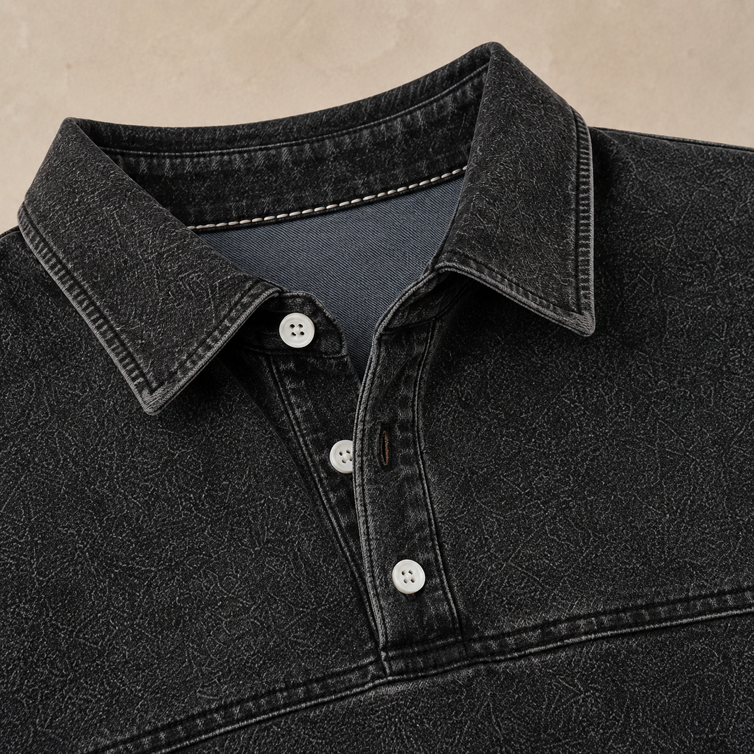 LAURENT MONACO | CHEMISE EN JEAN DE QUOTIDIEN POUR HOMMES