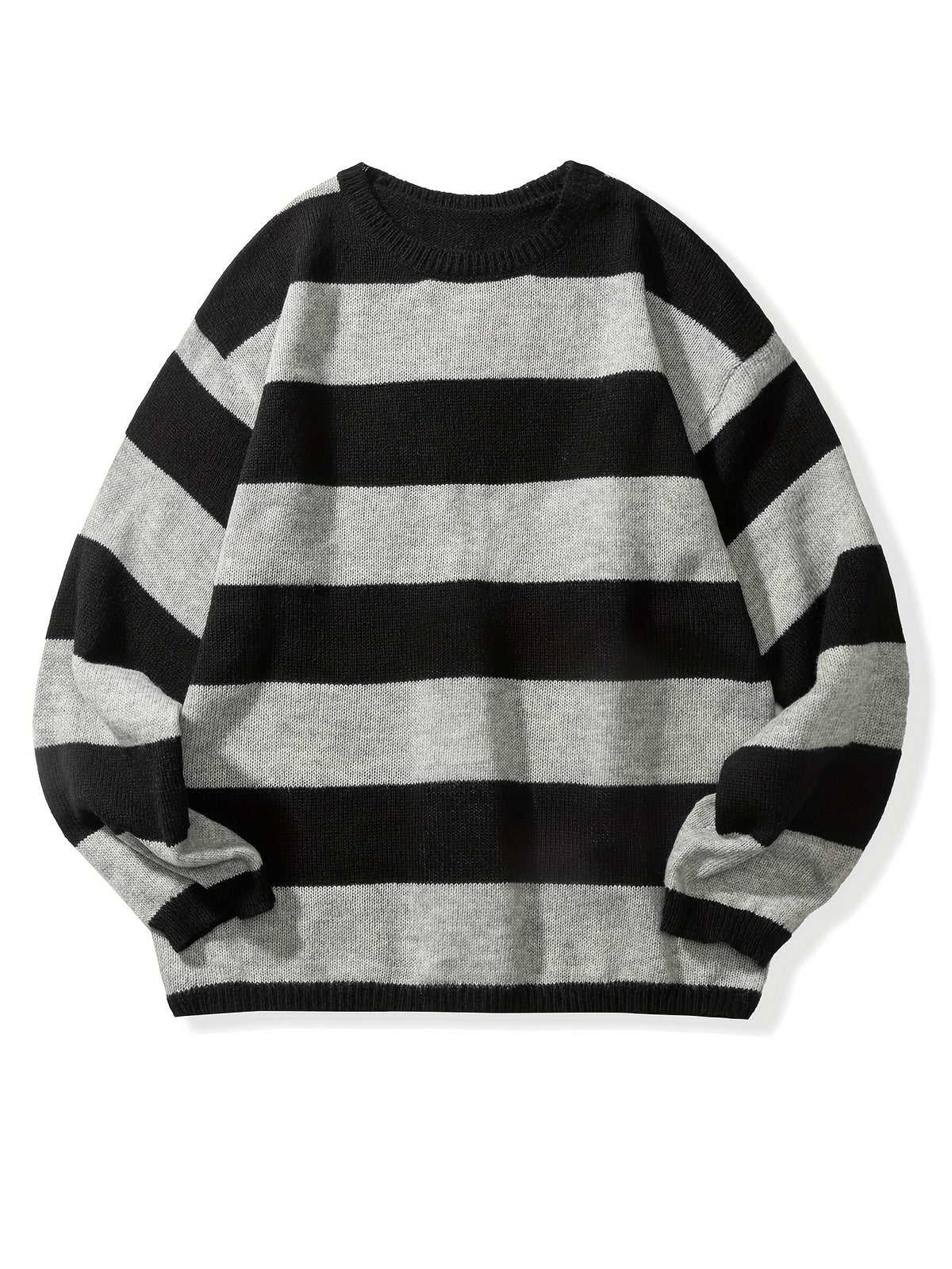 LAURENT MONACO | PULL EN MAILLE À RAYURES POUR HOMMES
