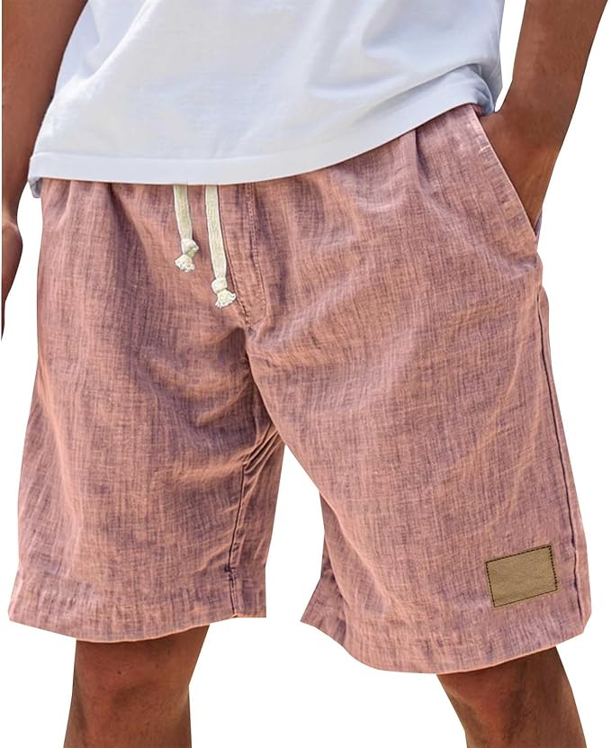 LAURENT MONACO | SHORT EN LIN D'ÉTÉ POUR HOMME