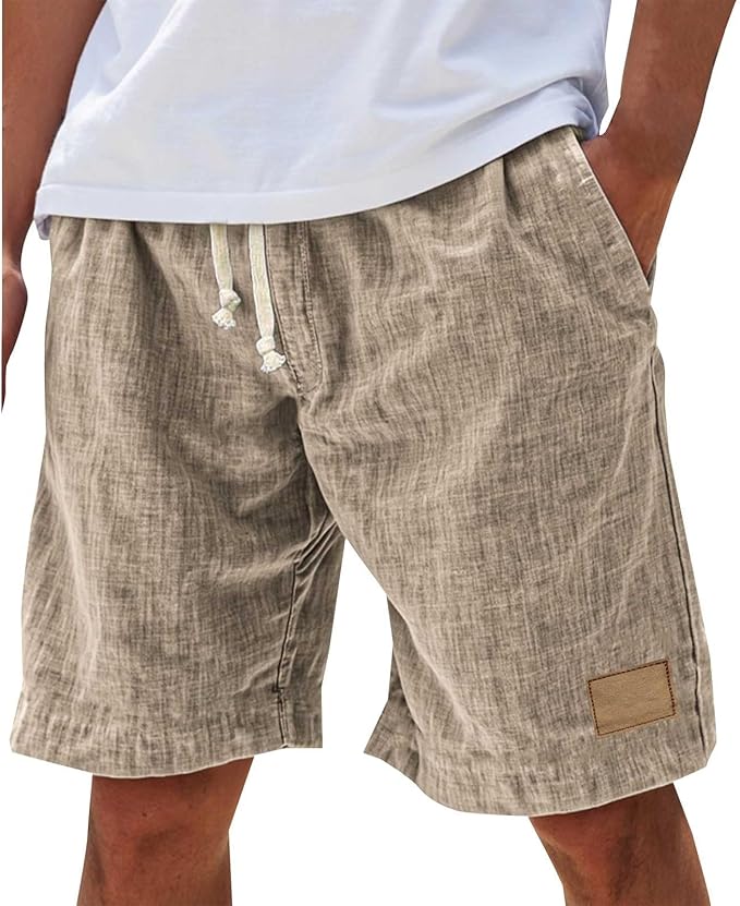 LAURENT MONACO | SHORT EN LIN D'ÉTÉ POUR HOMME