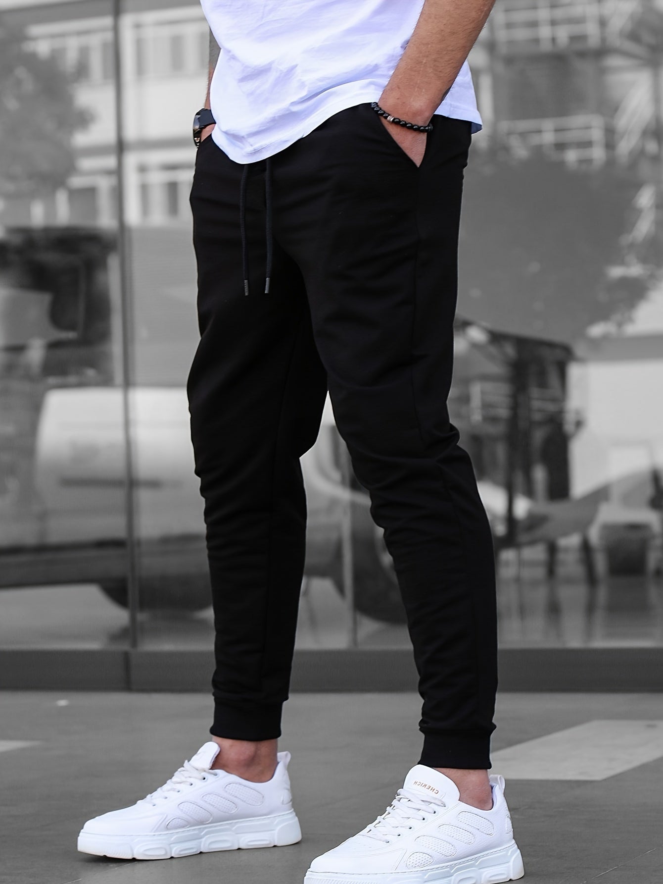 LAURENT MONACO | PANTALON DE JOGGING À POCHES MULTIPLES POUR HOMMES