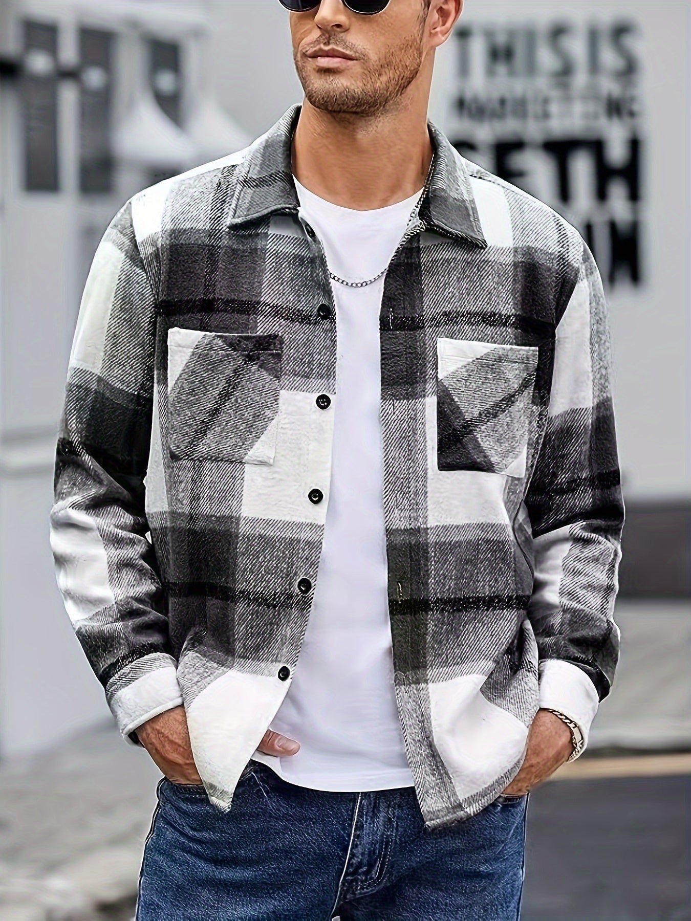 LAURENT MONACO | CHEMISE À CARREAUX HIGHLAND POUR HOMMES