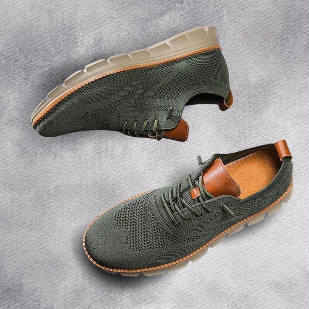 LAURENT MONACO | CHAUSSURES OXFORD MAILLÉES POUR HOMMES