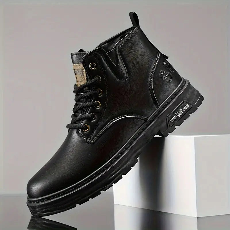 LAURENT MONACO | BOTTES EN CUIR VÉRITABLE