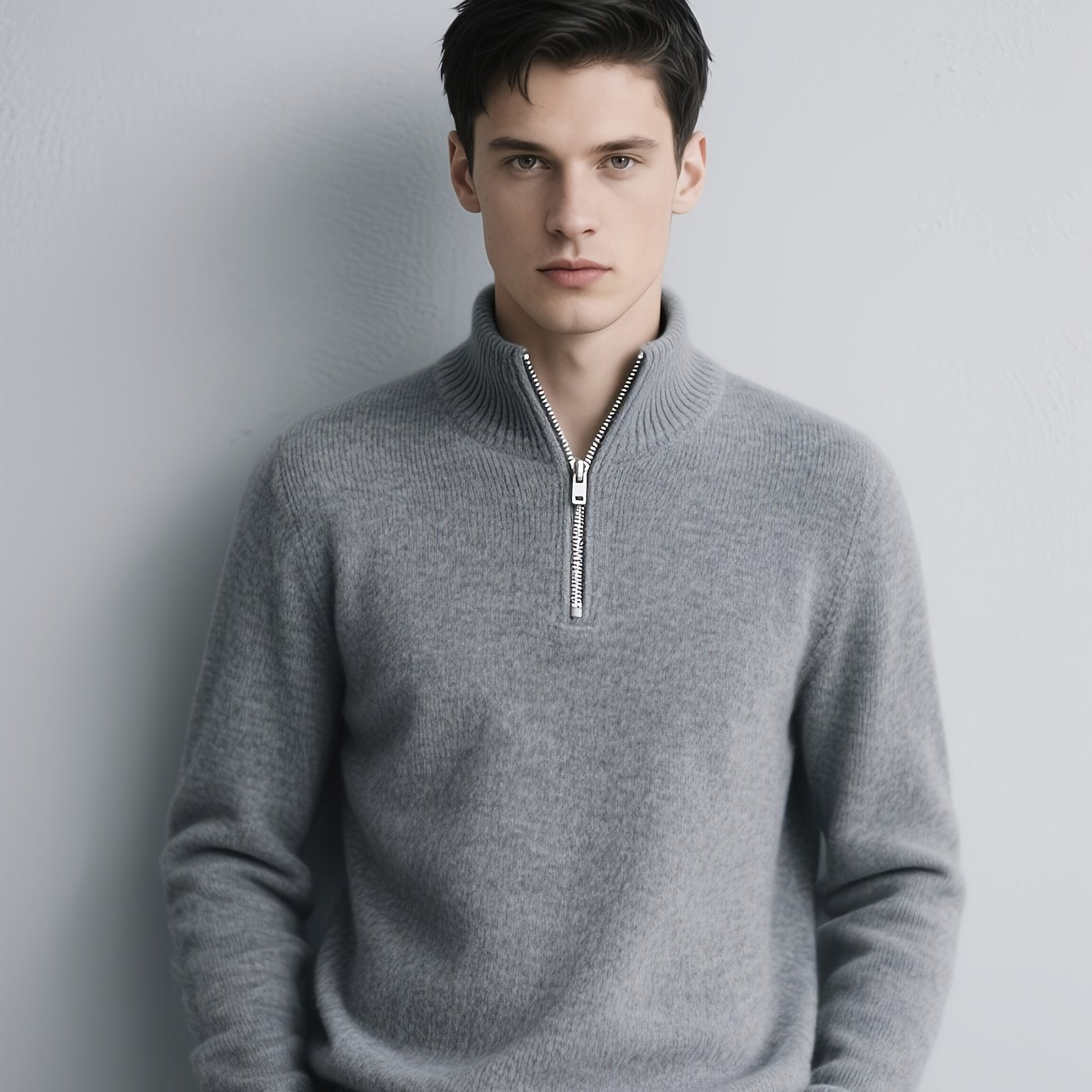 LAURENT MONACO | PULL À COL MONTANT POUR HOMMES