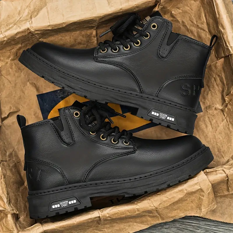 LAURENT MONACO | BOTTES EN CUIR VÉRITABLE
