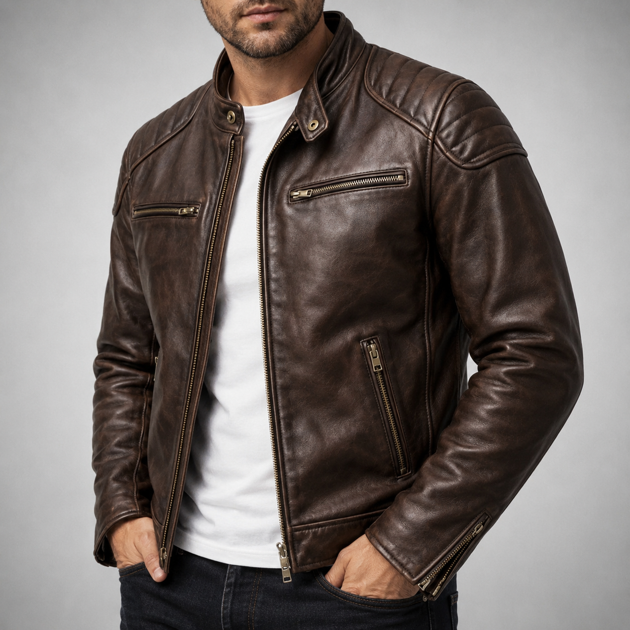 LAURENT MONACO | VESTE DE MOTO POUR HOMMES