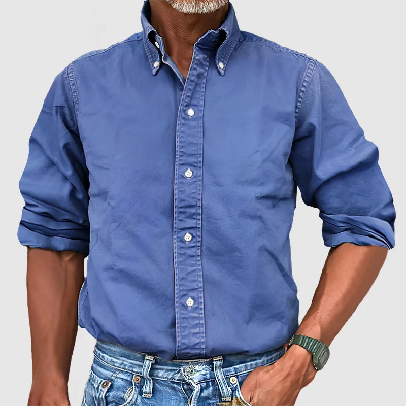 LAURENT MONACO | CHEMISE À MANCHES LONGUES ANTI-PLIS POUR HOMME