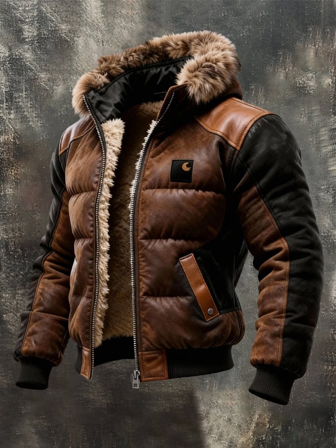 LAURENT MONACO | VESTE D'HIVER CHAUDE ET ÉLÉGANTE POUR HOMMES