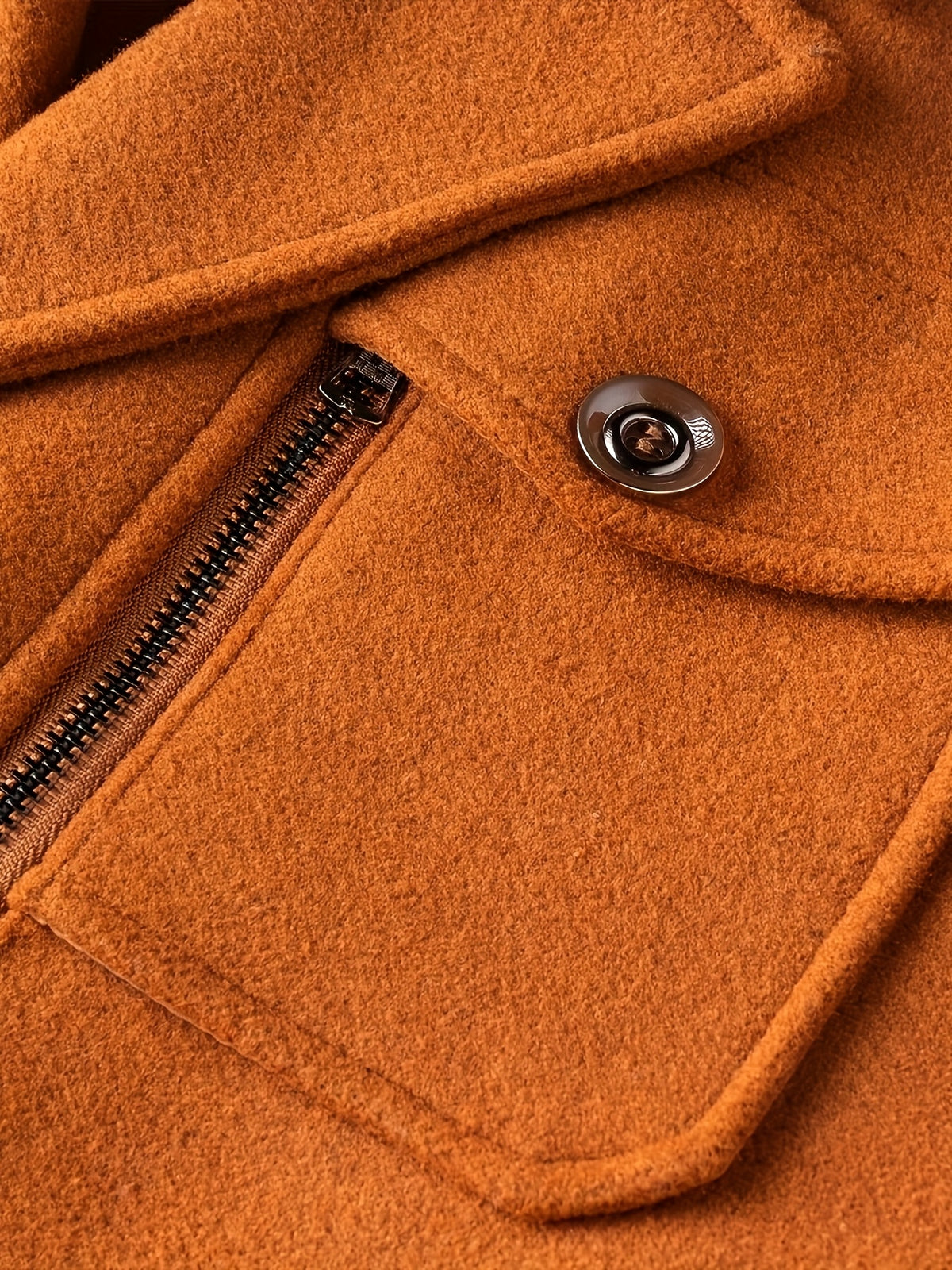 LAURENT MONACO | VESTE À COL LARGE ET BOUTONS POUR HOMMES