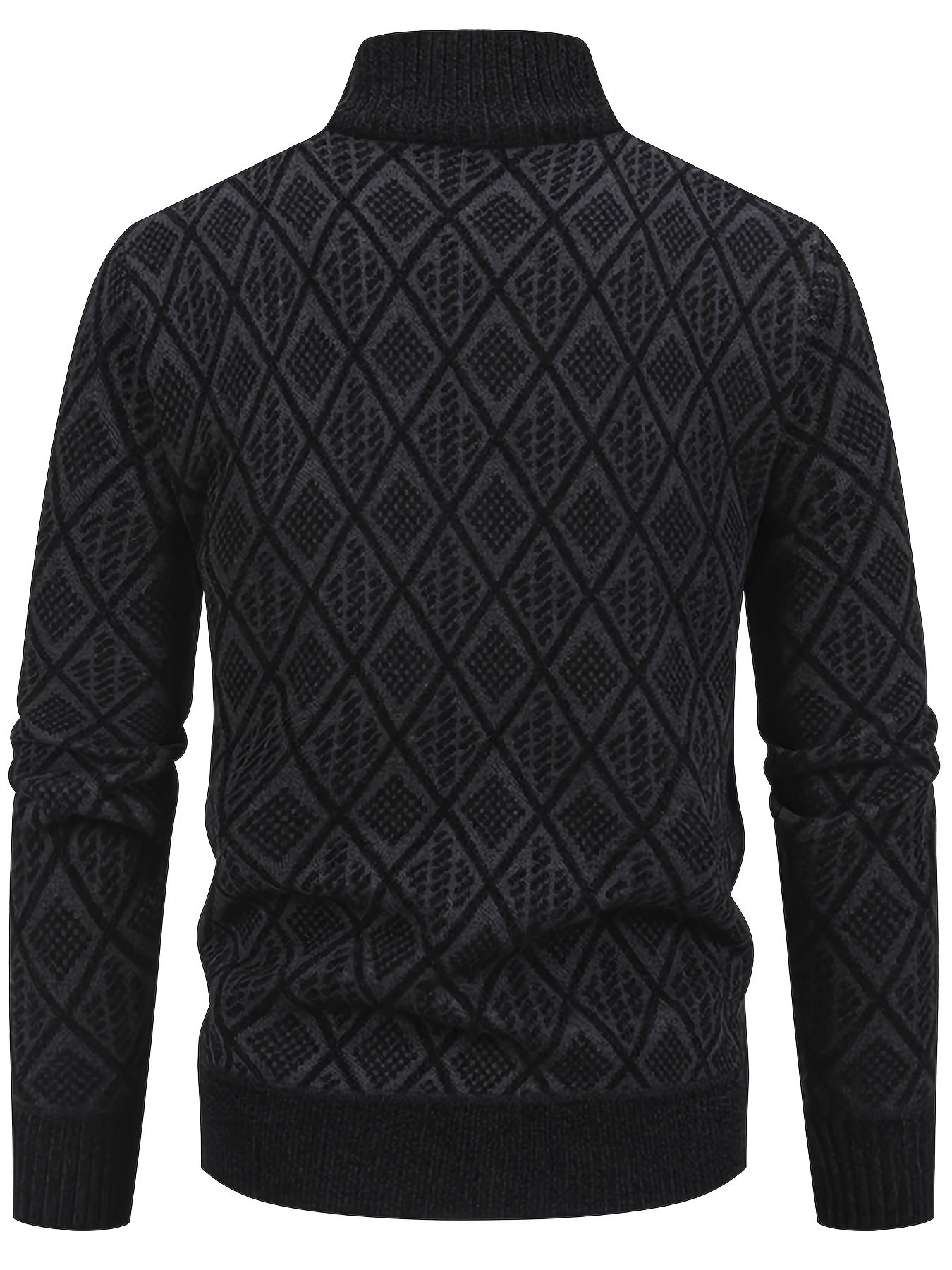 LAURENT MONACO | PULL EN MAILLE GÉOMÉTRIQUE POUR HOMMES