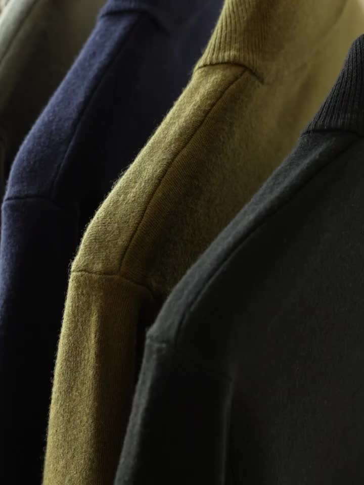 LAURENT MONACO | PULL À COL ZIP POUR HOMMES
