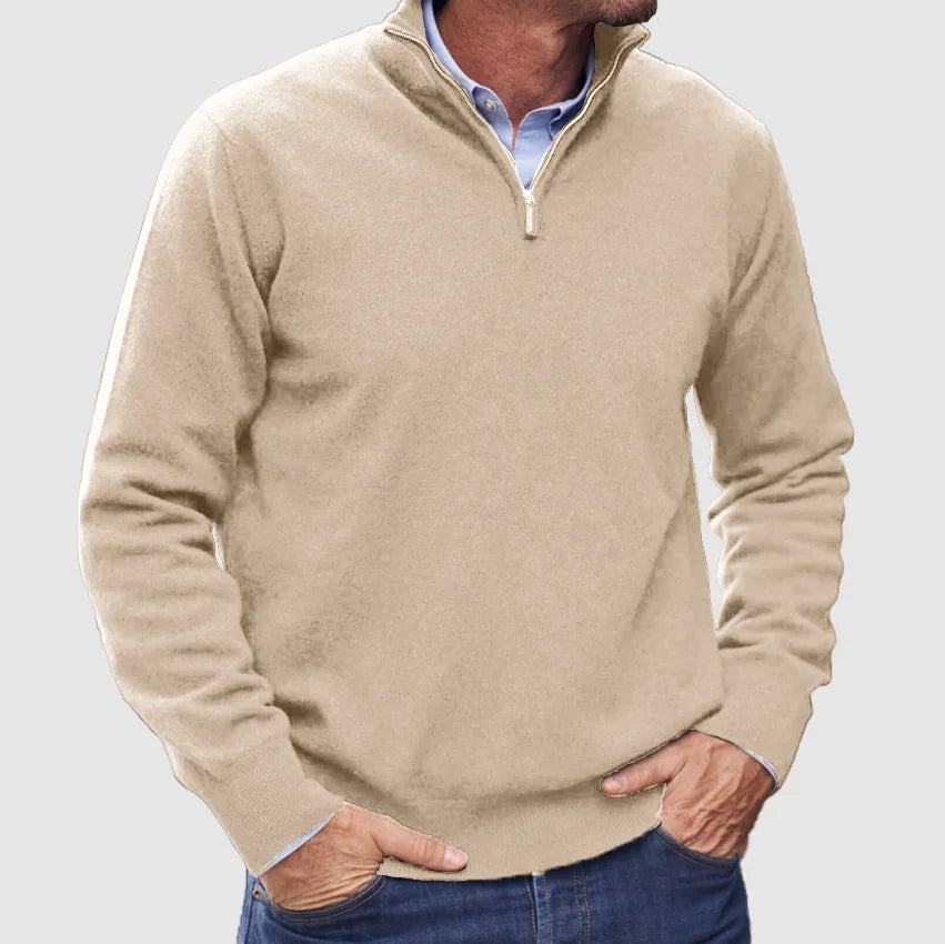 LAURENT MONACO | PULL AVEC ZIP POUR HOMME