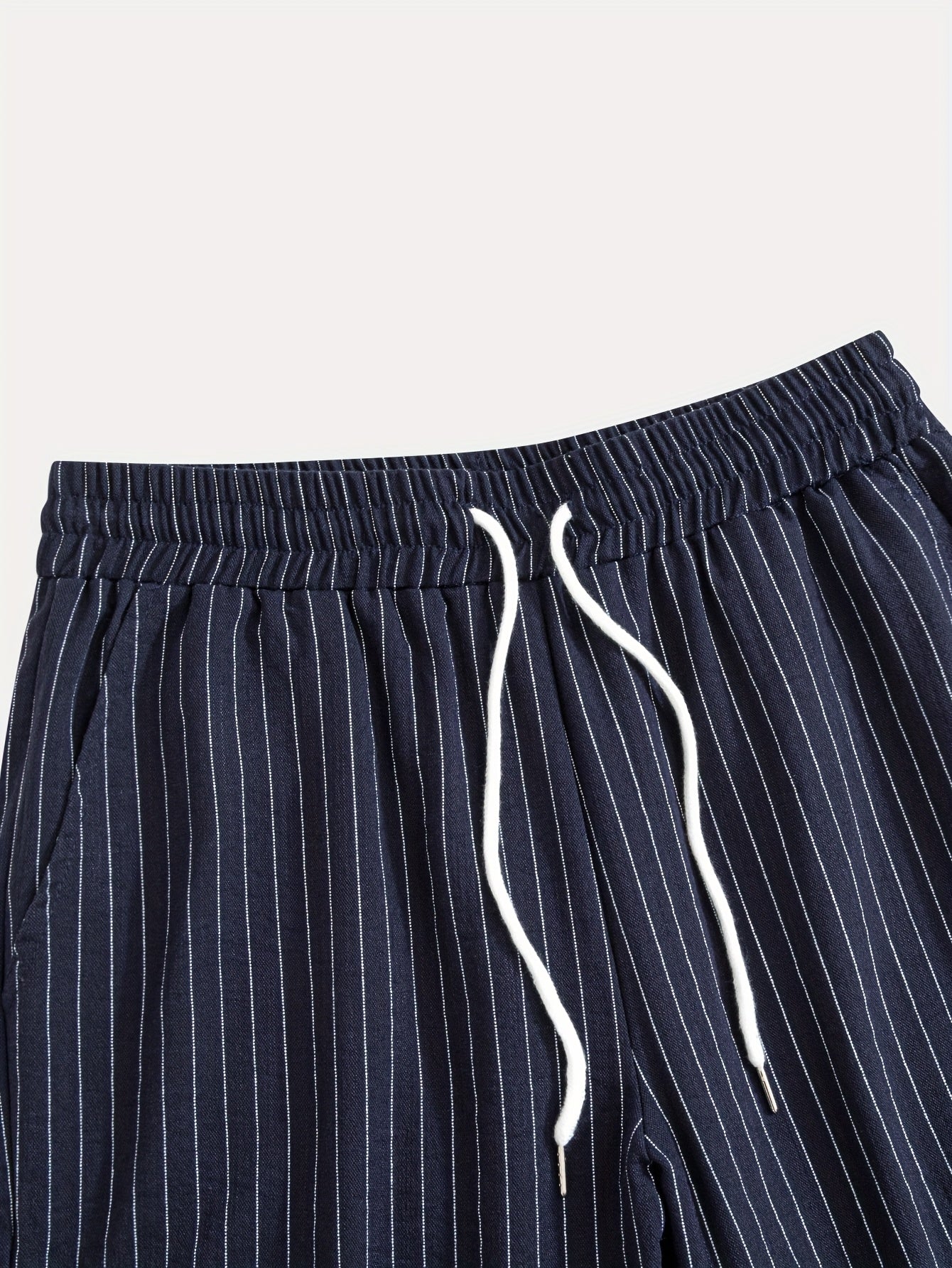 LAURENT MONACO | PANTALON DÉCONTRACTÉ À RAYURES POUR HOMMES