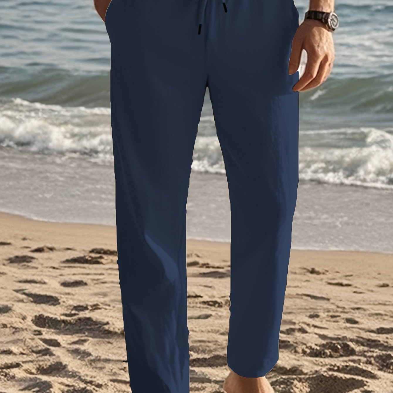 LAURENT MONACO | PANTALON À JAMBE DROITE POUR HOMMES