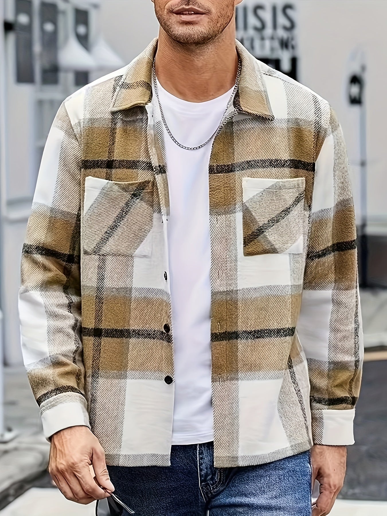 LAURENT MONACO | CHEMISE À CARREAUX HIGHLAND POUR HOMMES