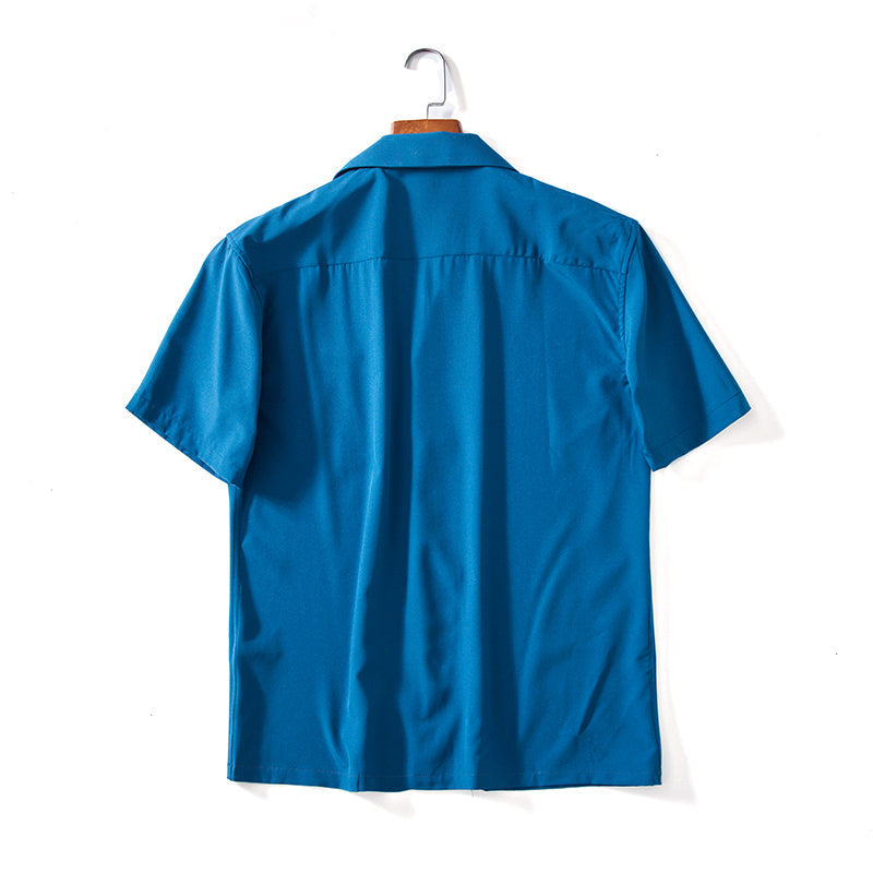 LAURENT MONACO | CHEMISE COL CUBAIN POUR HOMMES