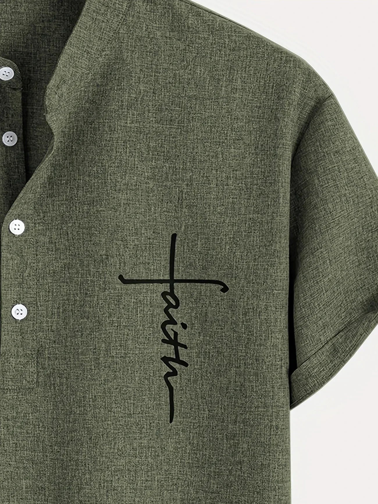 LAURENT MONACO | CHEMISE À COL MONTANT POUR HOMMES