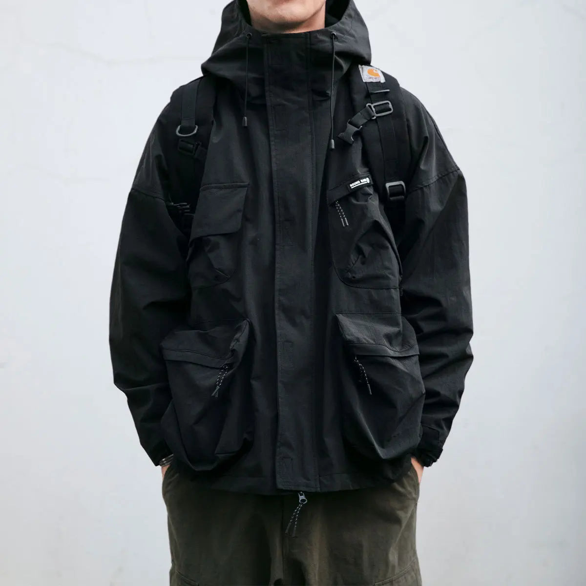 Veste À Capuche Toutes Saisons Pour Homme