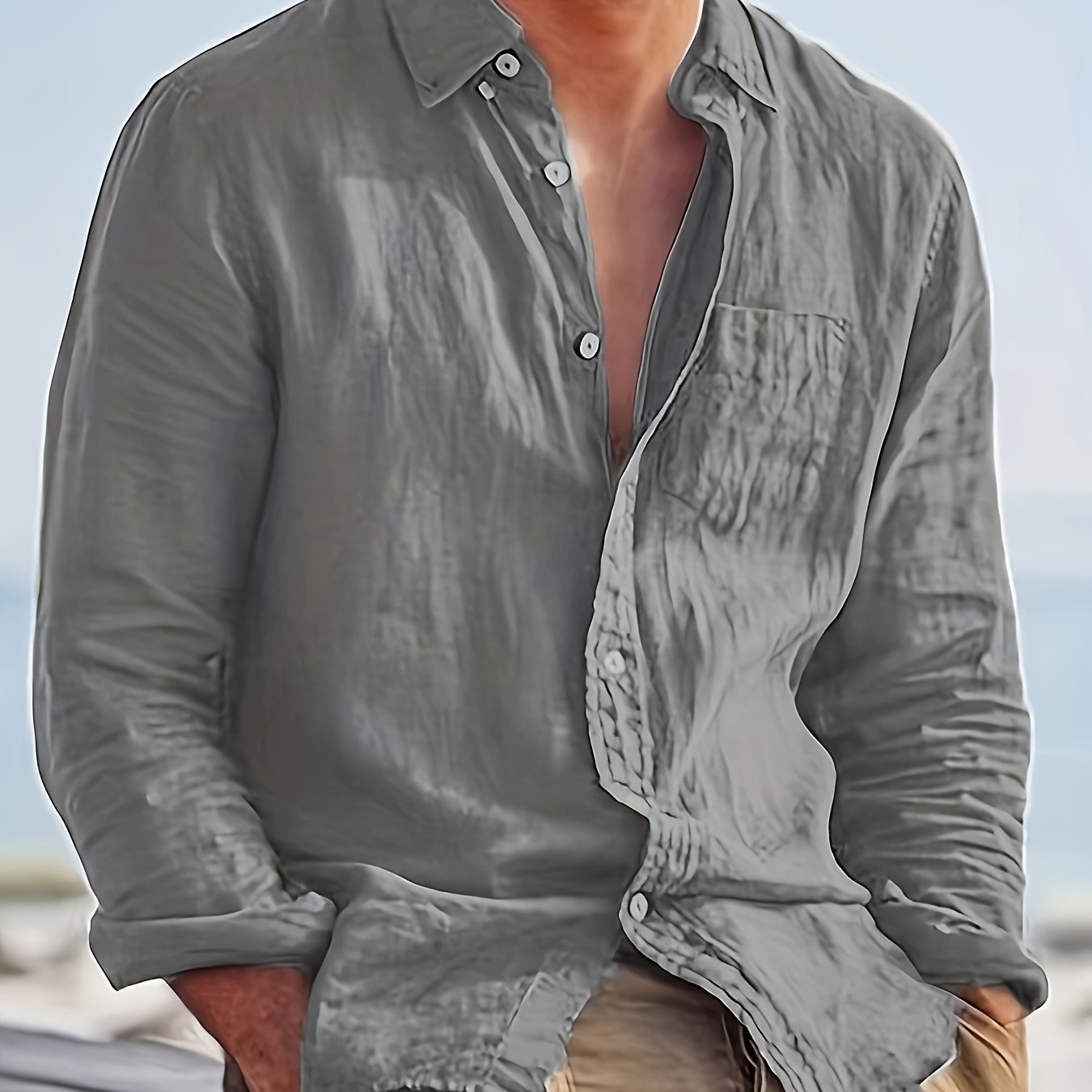LAURENT MONACO | CHEMISE COTON POUR HOMMES