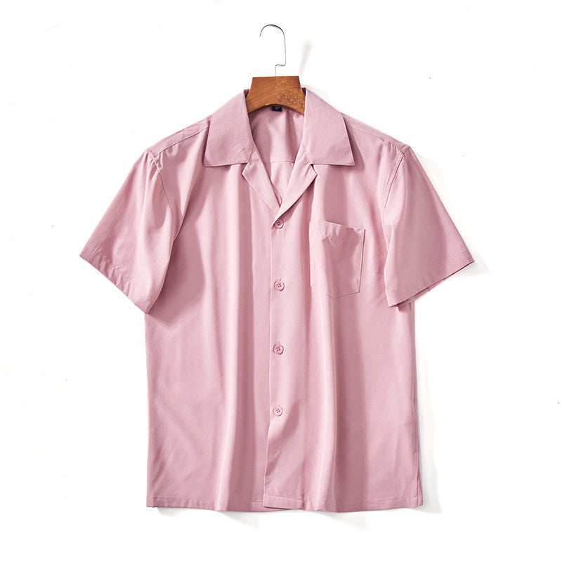LAURENT MONACO | CHEMISE COL CUBAIN POUR HOMMES