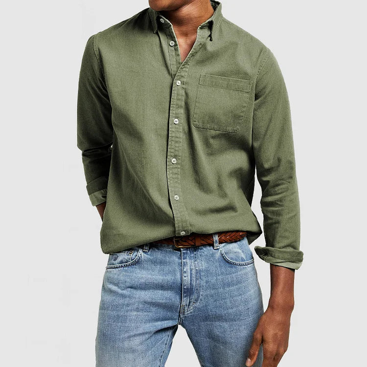 LAURENT MONACO | CHEMISE À MANCHES LONGUES POUR HOMMES
