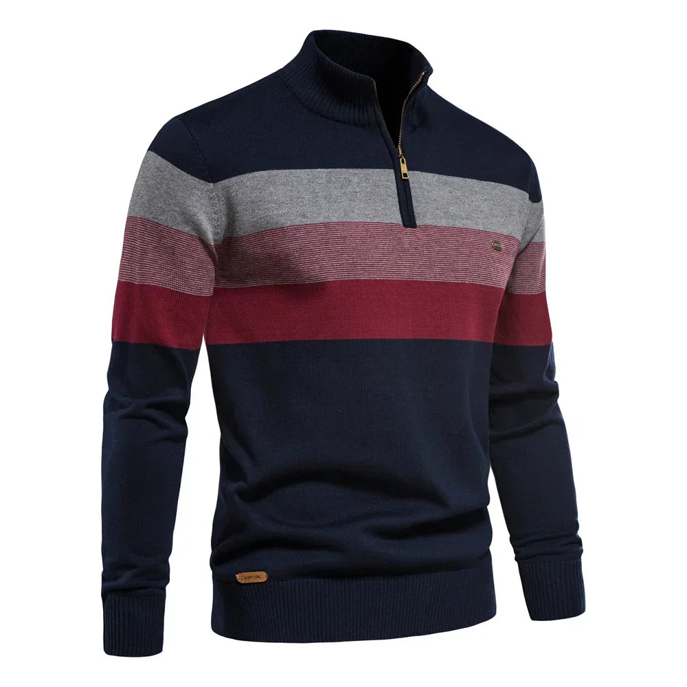 LAURENT MONACO | PULL EN CACHEMIRE ARGYLE