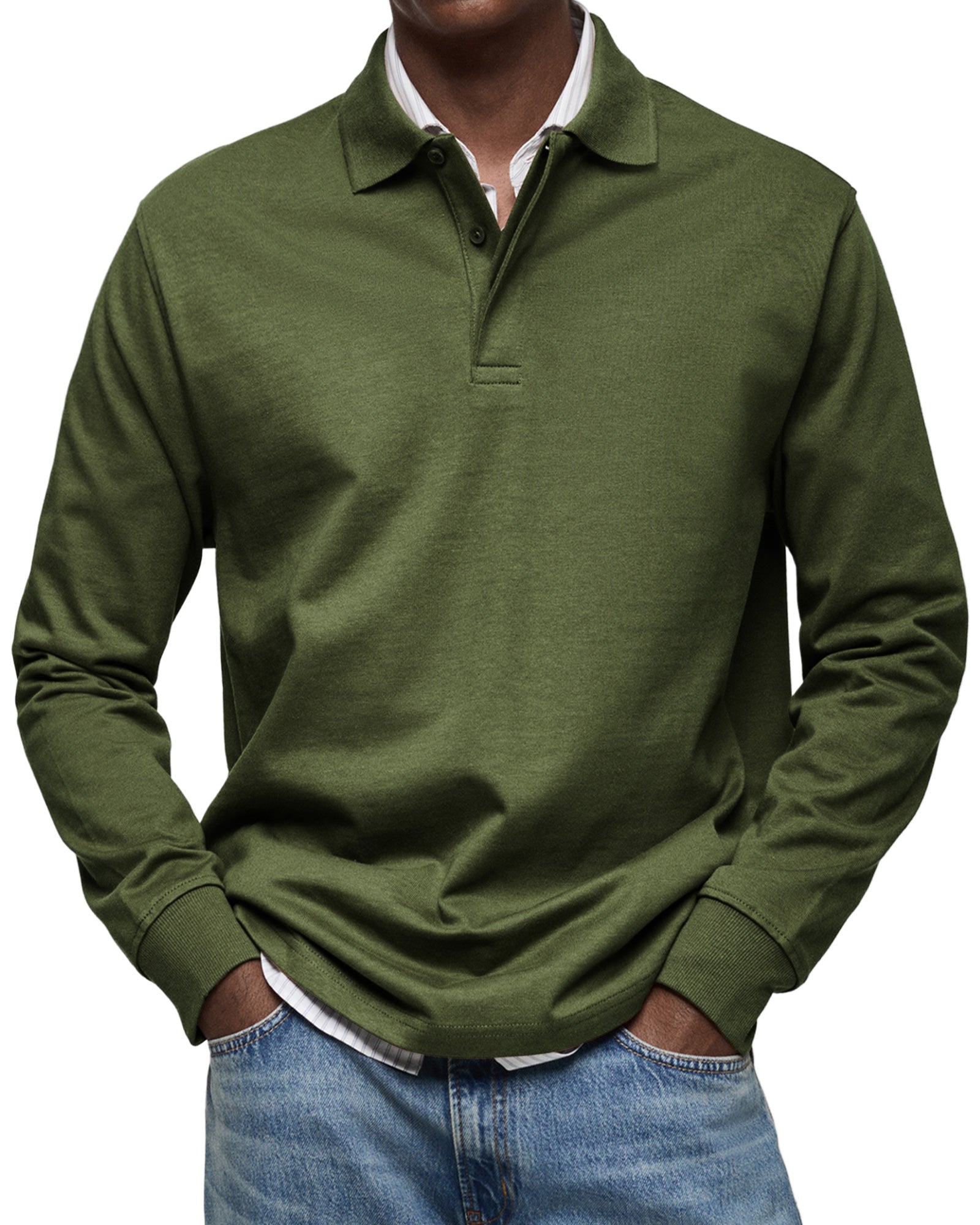 LAURENT MONACO | POLO IN COTONE TESSUTO