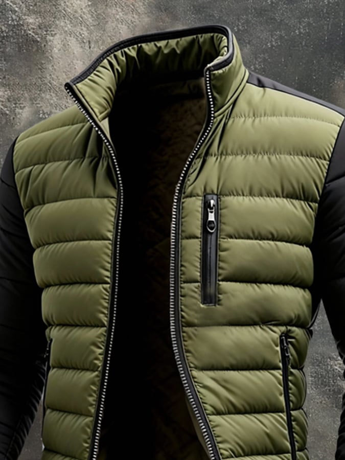 LAURENT MONACO | VESTE MATELASSÉE ZIPPÉE POUR HOMME