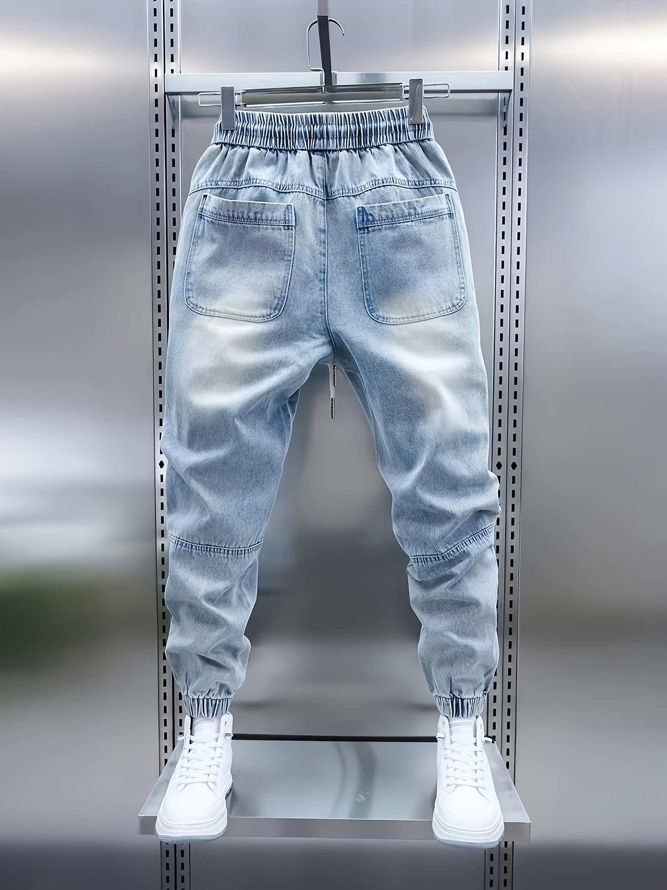 LAURENT MONACO | PANTALON EN DENIM DÉCONTRACTÉ À COUPE AMPLE