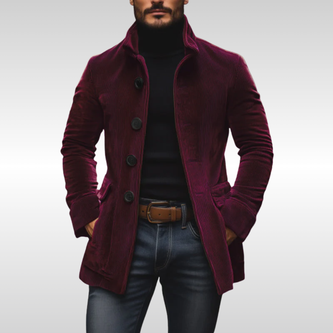 LAURENT MONACO | VESTE EN COTON CORDÉE POUR HOMME