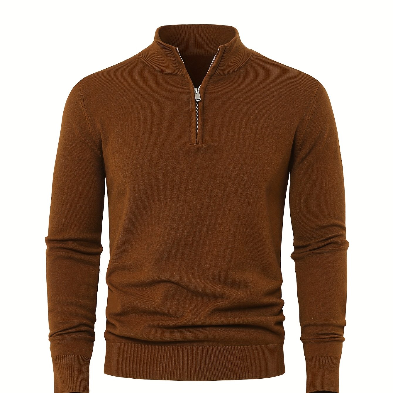 LAURENT MONACO | PULL À COL ZIP POUR HOMMES