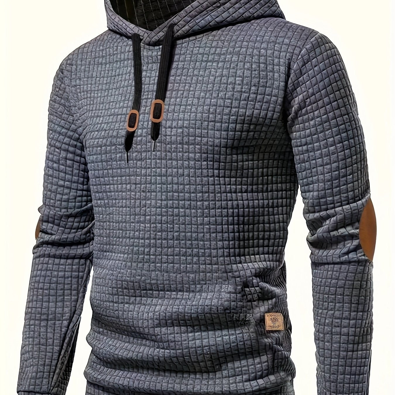 LAURENT MONACO | SWEAT À CAPUCHE À CARREAUX POUR HOMMES
